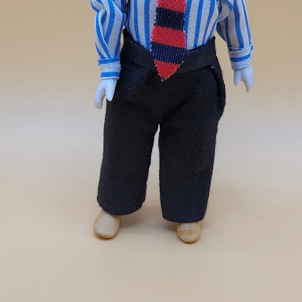 business man porcelain vintages 1970
